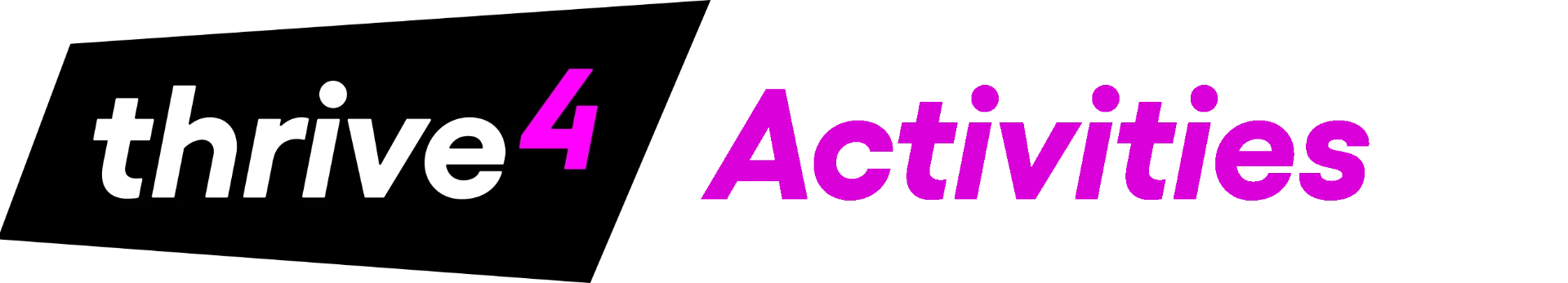 Thrive 4 Activities logo